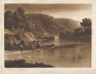 Meuse és Sambre, a Sambre kapujából alkotó: George Arnald