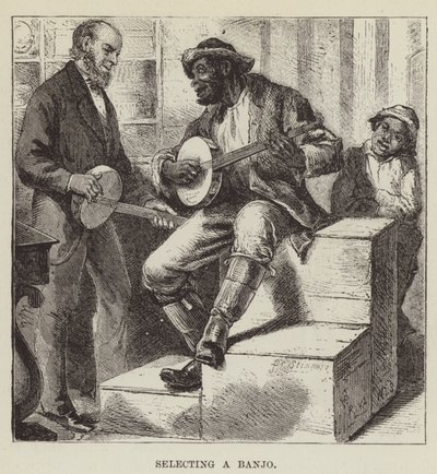 Banjo kiválasztása alkotó: George Augustus Sala