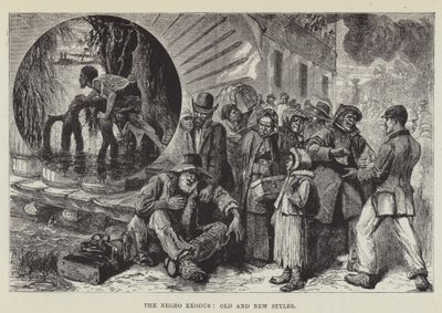 A fekete exodus, régi és új stílusok alkotó: George Augustus Sala