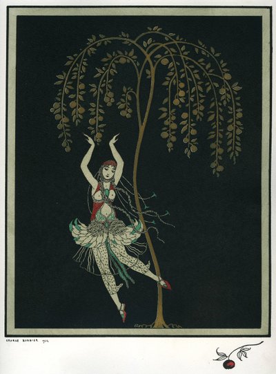 Tamara Karsavina I. Sztravinszkij A tűzmadár című balettjében alkotó: George Barbier
