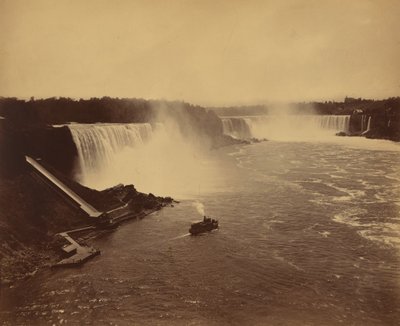 Niagara-vízesés, c. 1890. alkotó: George Barker