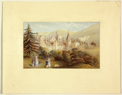 Balmoral kastély alkotó: George Baxter