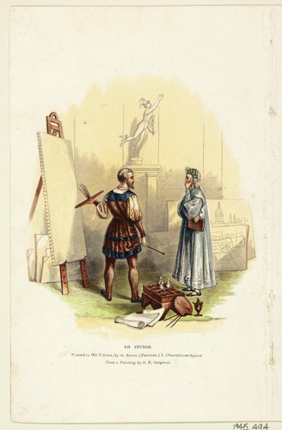 A műterem alkotó: George Baxter