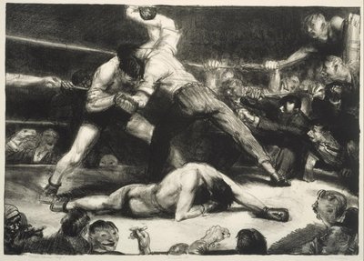 Egy kiütéses győzelem alkotó: George Bellows