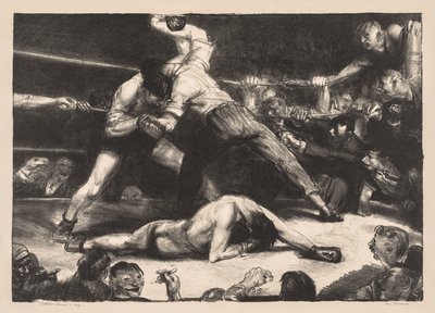 Egy kiütéses győzelem alkotó: George Bellows