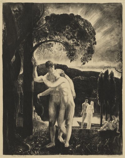 Szerelem alkotó: George Bellows