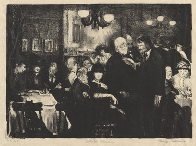 Művészek estje alkotó: George Bellows