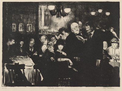 Művészek estje alkotó: George Bellows