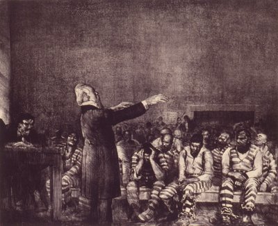 Áldás Grúziában alkotó: George Bellows