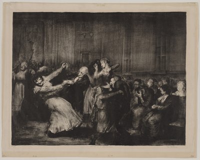 Tánc egy elmegyógyintézetben alkotó: George Bellows