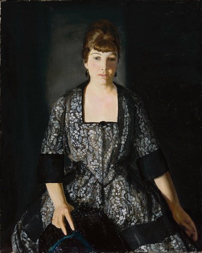 Emma a fekete nyomtatásban alkotó: George Bellows
