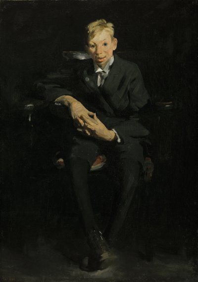 Frankie, az orgonista fiú alkotó: George Bellows