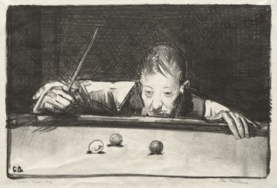 Beltéri sportoló alkotó: George Bellows