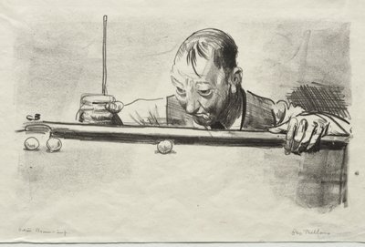 Beltéri sportoló, második kő alkotó: George Bellows