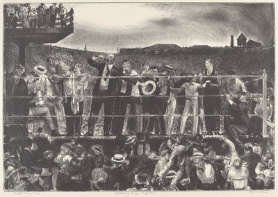 Georges Carpentier bemutatása alkotó: George Bellows