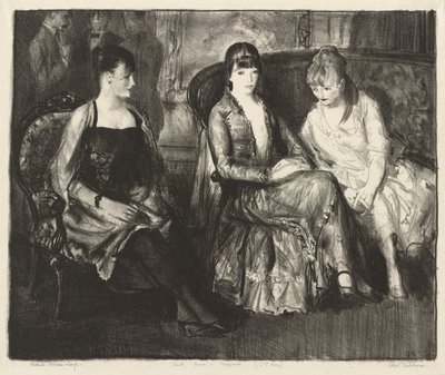 Marjorie, Emma és Elsie, Második kő alkotó: George Bellows