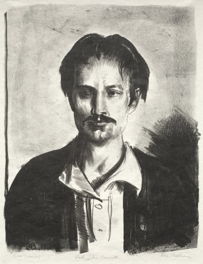 John Carroll portréja alkotó: George Bellows