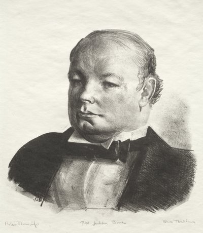Julian Bowes portréja alkotó: George Bellows