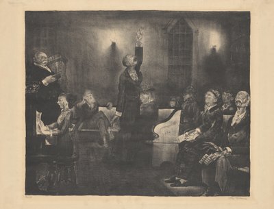 Imagyűlés, második kő alkotó: George Bellows