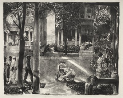 East Gay Street 16. alkotó: George Bellows