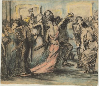 Society Ball [második versszak] alkotó: George Bellows