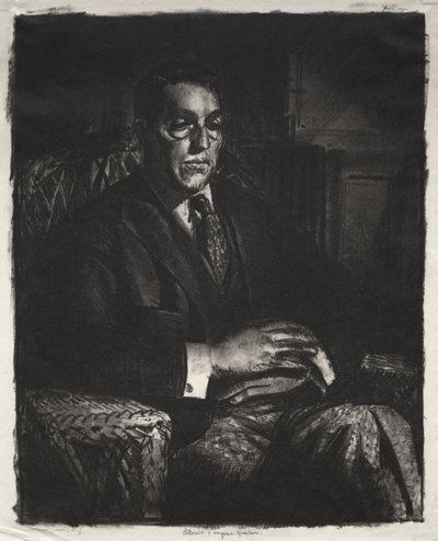 Speicher egy széken ülve alkotó: George Bellows