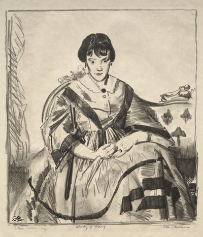 Mária-tanulmány alkotó: George Bellows
