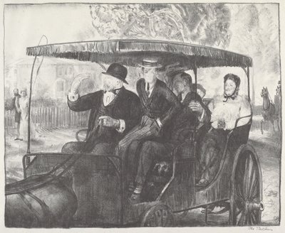 Vasárnap 1897 alkotó: George Bellows