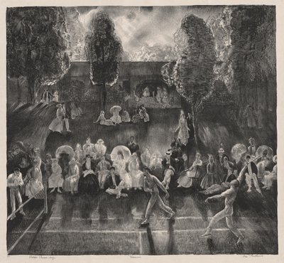 Tenisz alkotó: George Bellows