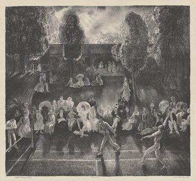 Tenisz alkotó: George Bellows