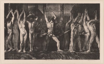 A Barrikád, Második kő alkotó: George Bellows