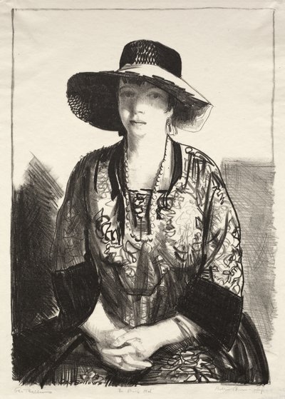 A Fekete Kalap alkotó: George Bellows