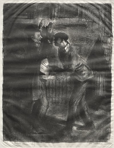 A rablás, második állapot alkotó: George Bellows