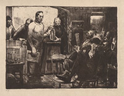 Az esküdtszék alkotó: George Bellows