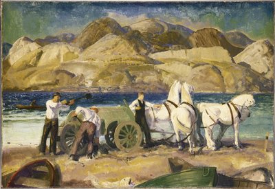 A homokszekér alkotó: George Bellows
