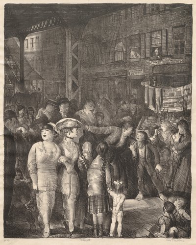 Az utca alkotó: George Bellows