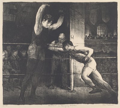 Willard a kiképzőnegyedben alkotó: George Bellows