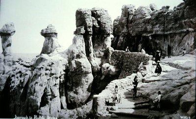 Az új-mexikói Pueblo Acoma megközelítése alkotó: George Benjamin (Ben) Wittick