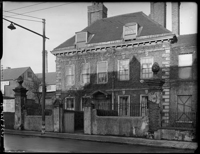 Bilston Street, Wolverhampton, 1942 tavasz. alkotó: George Bernard Mason
