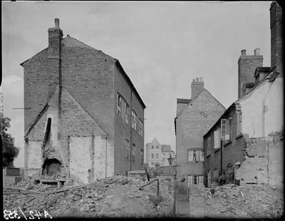 Court 16, Little Park Street, Coventry, 1941. alkotó: George Bernard Mason