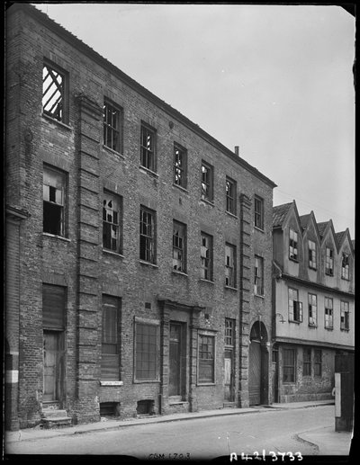 Norfolki Vasmű, Coslany Street, Norwich, Norfolk, 1942. alkotó: George Bernard Mason