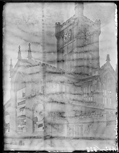 Keresztelő Szent János-templom, Fleet Street, Bablake, Coventry, 1941. alkotó: George Bernard Mason