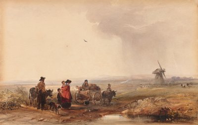 Cigánytábor, Hollandia alkotó: George Bryant Campion