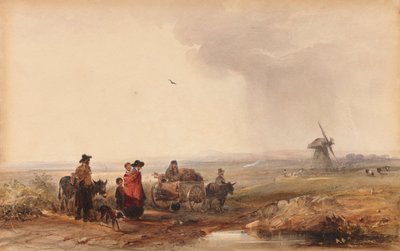 Cigánytábor, Hollandia alkotó: George Bryant Campion