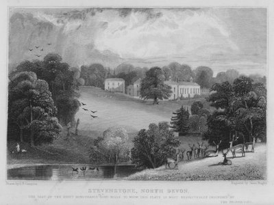 Stevenstone, North Devon (metszet) alkotó: George Bryant Campion