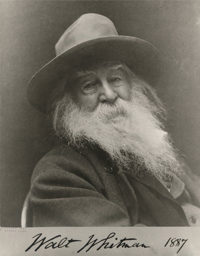 Walt Whitman alkotó: George C. Cox