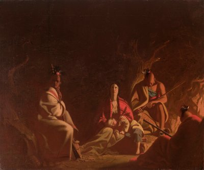 Indiánok fogságában alkotó: George Caleb Bingham