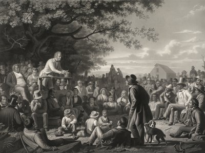 Stump beszél alkotó: George Caleb Bingham