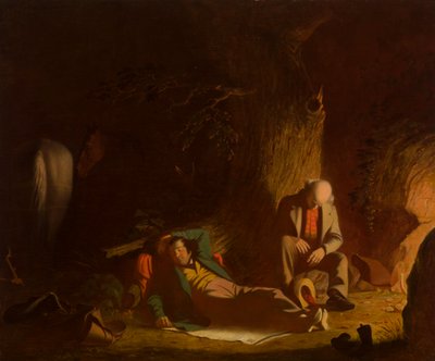 A megkésett vándorok alkotó: George Caleb Bingham