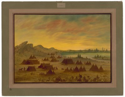 Egy apacs falu alkotó: George Catlin